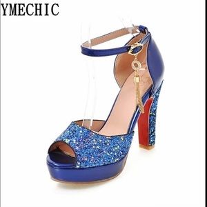 Beautiful Blue Heels